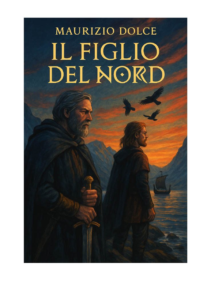 Coperetina del romanzo Il figlio del Nord